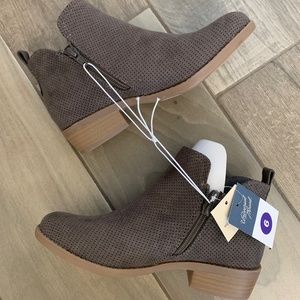 New Grey Ankle Booties